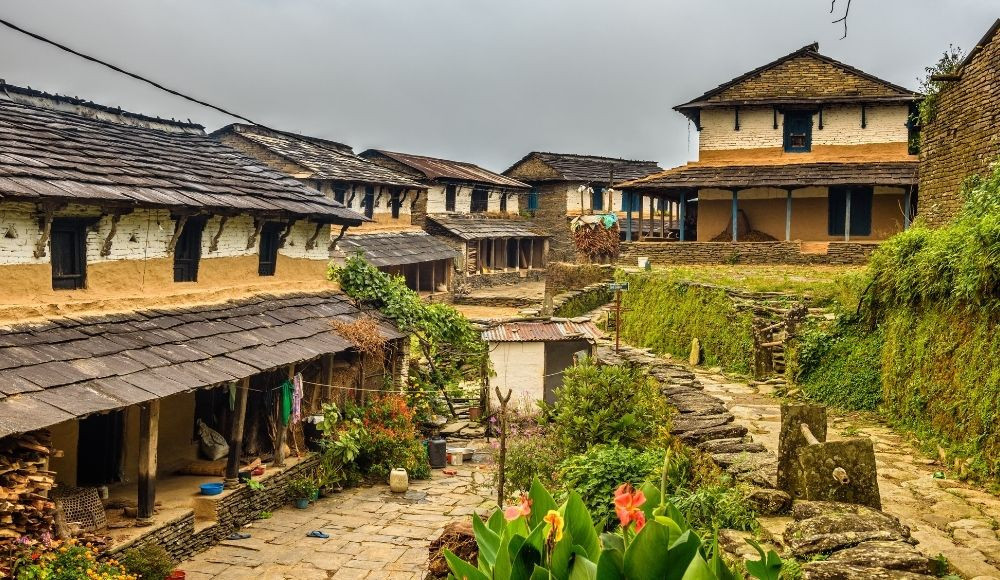 village tourism in nepal